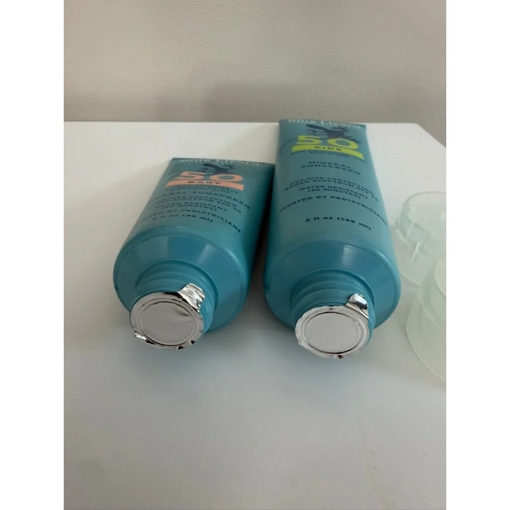 Blue Lizard Sunscreen Baby Kids 3oz 5oz Blue SPF 50 Mineral Lot NWT